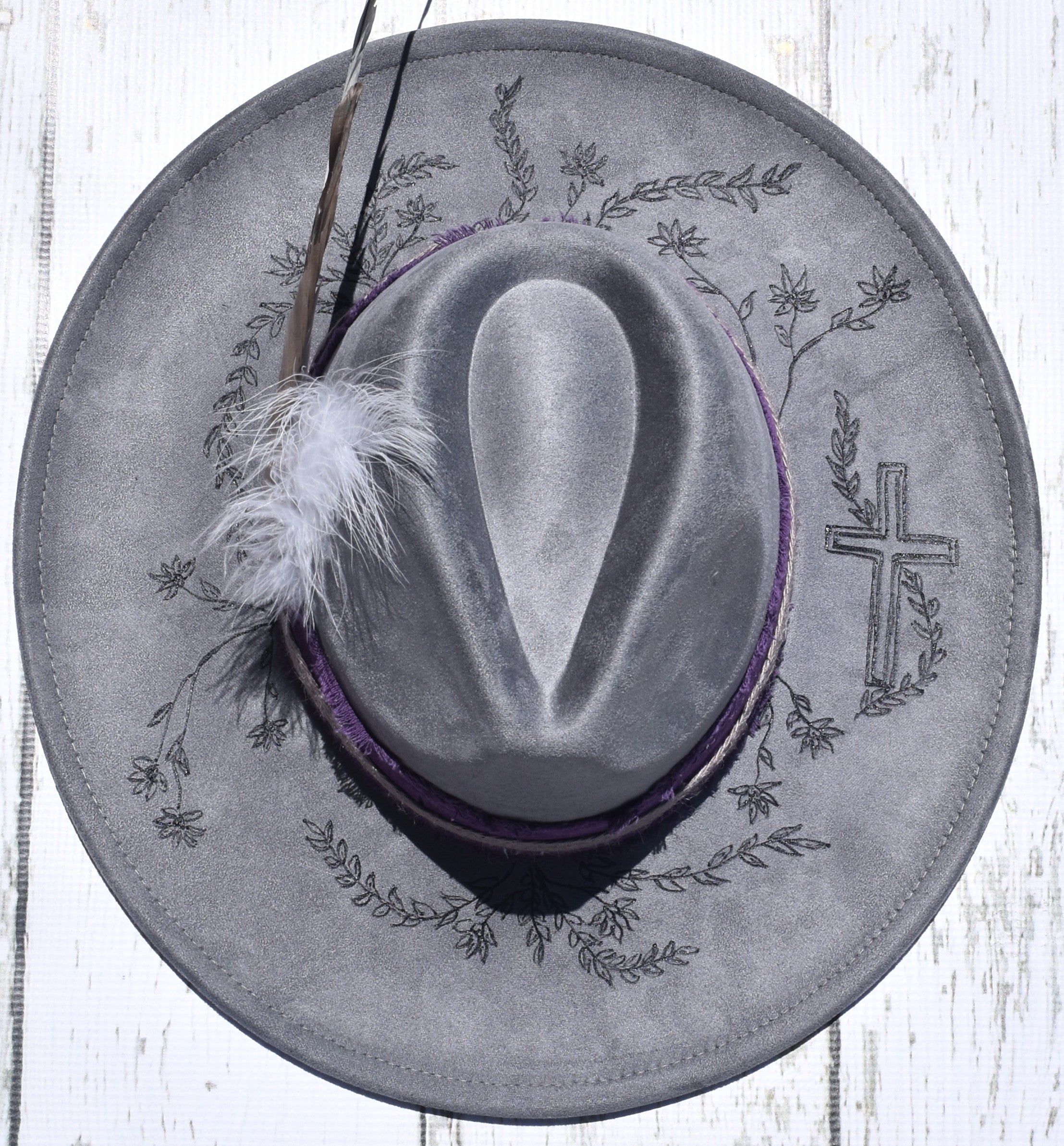Digital Hat Burning Cross / Jesus Design for Hat Burning and more