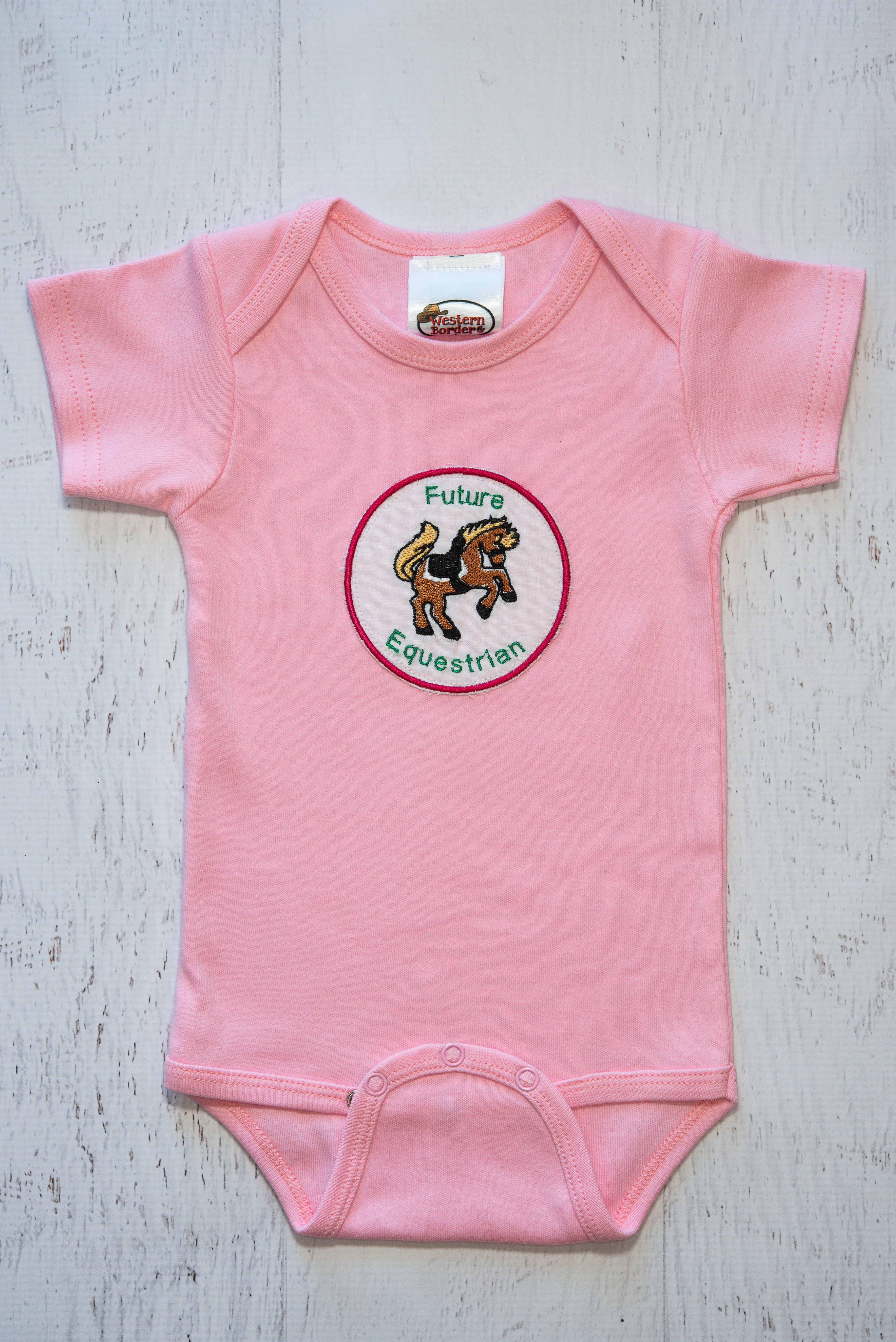 Future equestrian girl - Western Border and Co