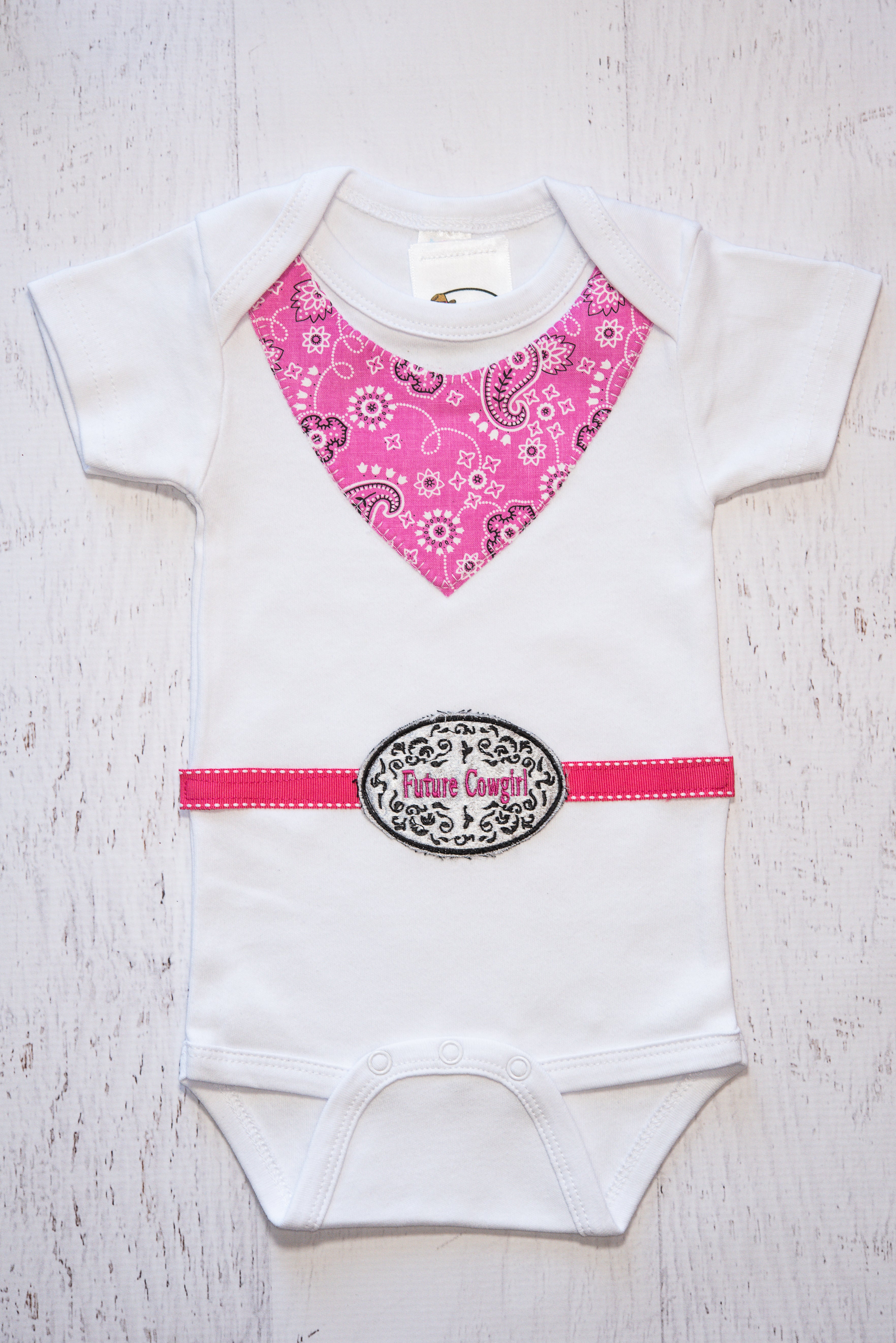 Future Cowgirl with Buckle - Western Border and Co