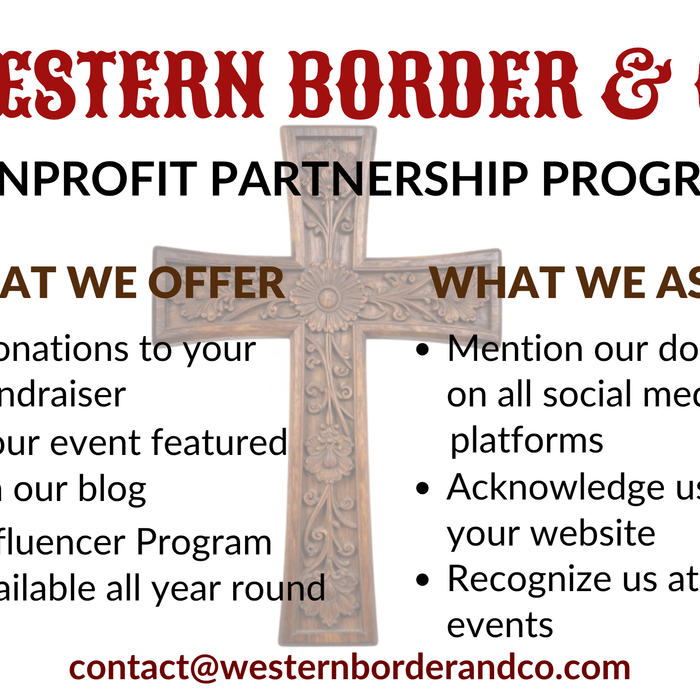 Nonprofit Partnership Program with Western Border and Co
