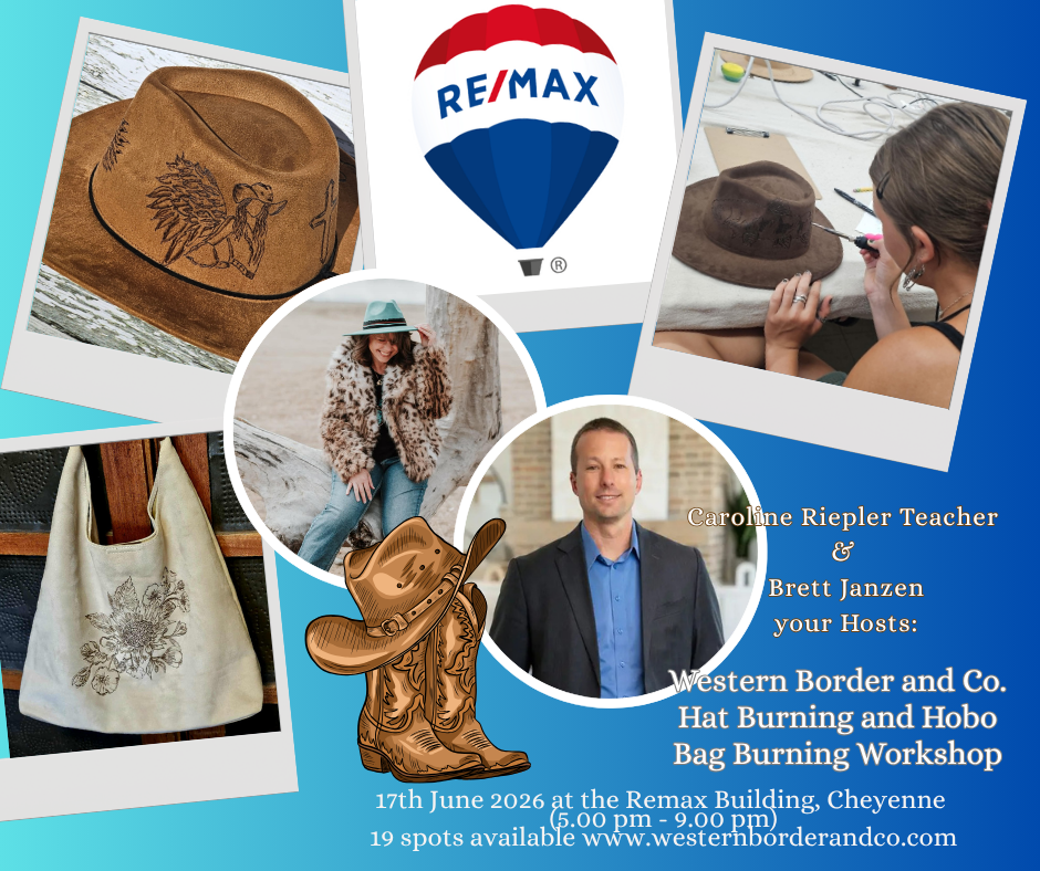 Our first Hat Burning Workshop in Cheyenne Wyoming