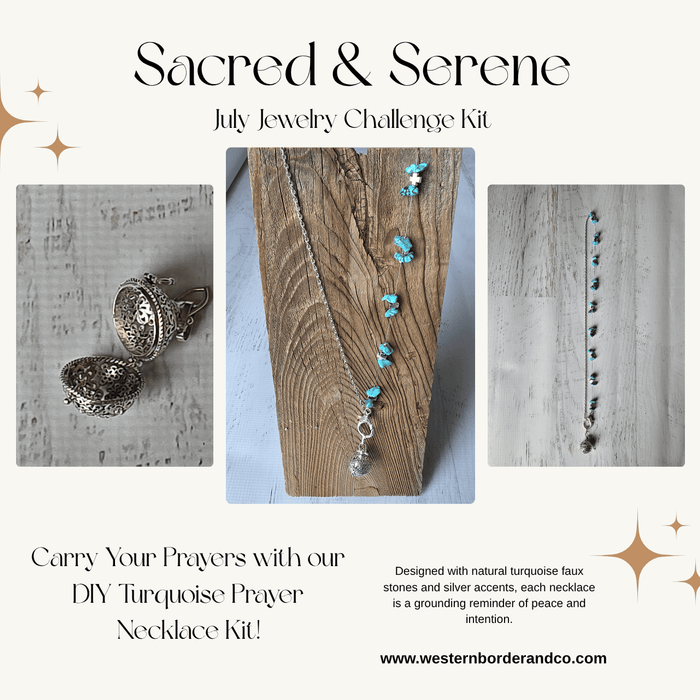 Sacred & Serene Prayer Necklace Kit