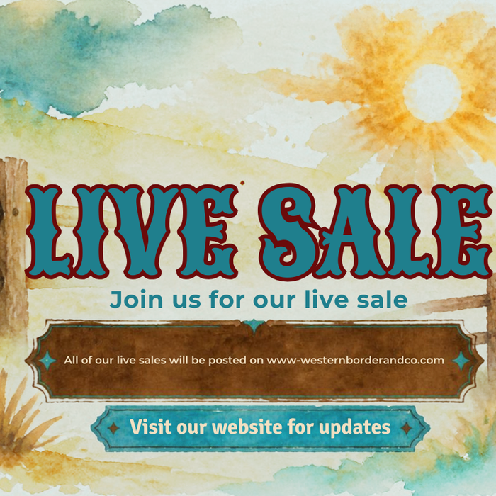 LIVE SALES ARE COMING TO WESTERN BORDER AND CO!