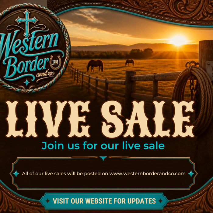 LIVE SALES ARE COMING TO WESTERN BORDER AND CO!
