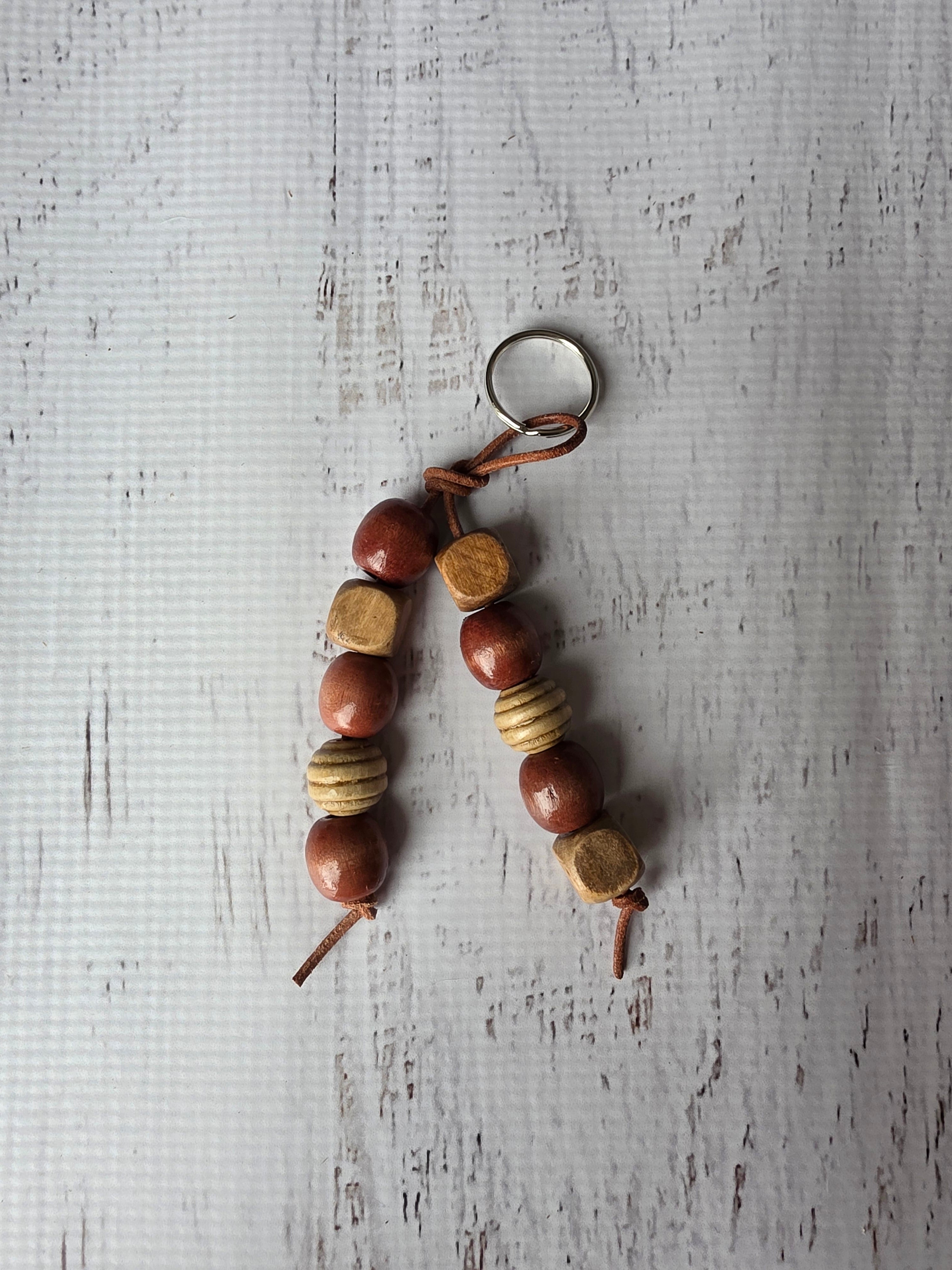 Wooden Bead Keychain Kit Free Video Tutorial