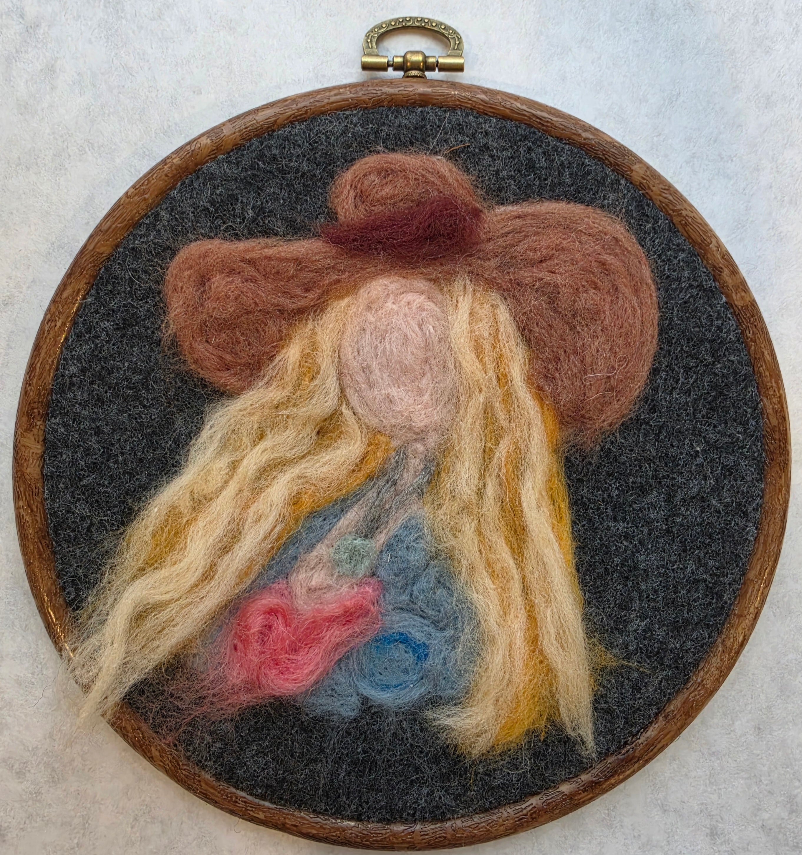 Cowgirl with Prayer Needle Felting Kit