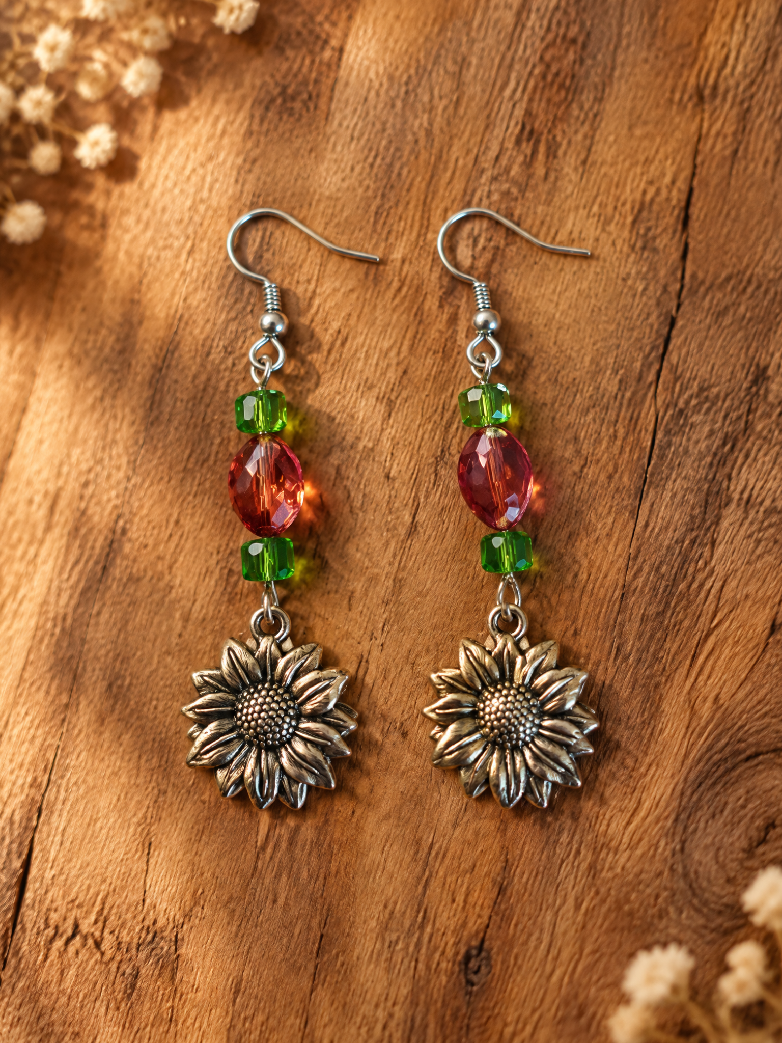 Sunflower Earrings – A Little Sunshine for Fall