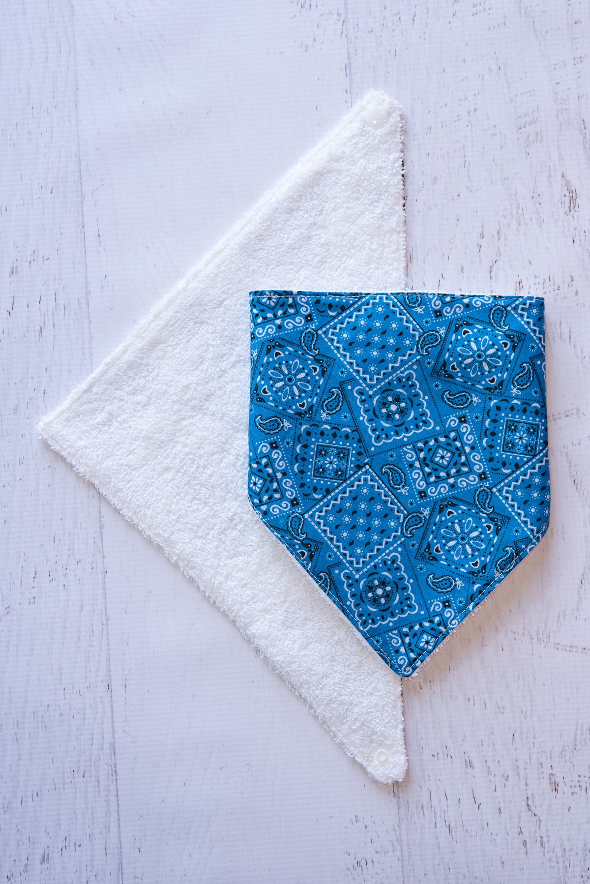 Blue Bandana Bib - Western Border and Co