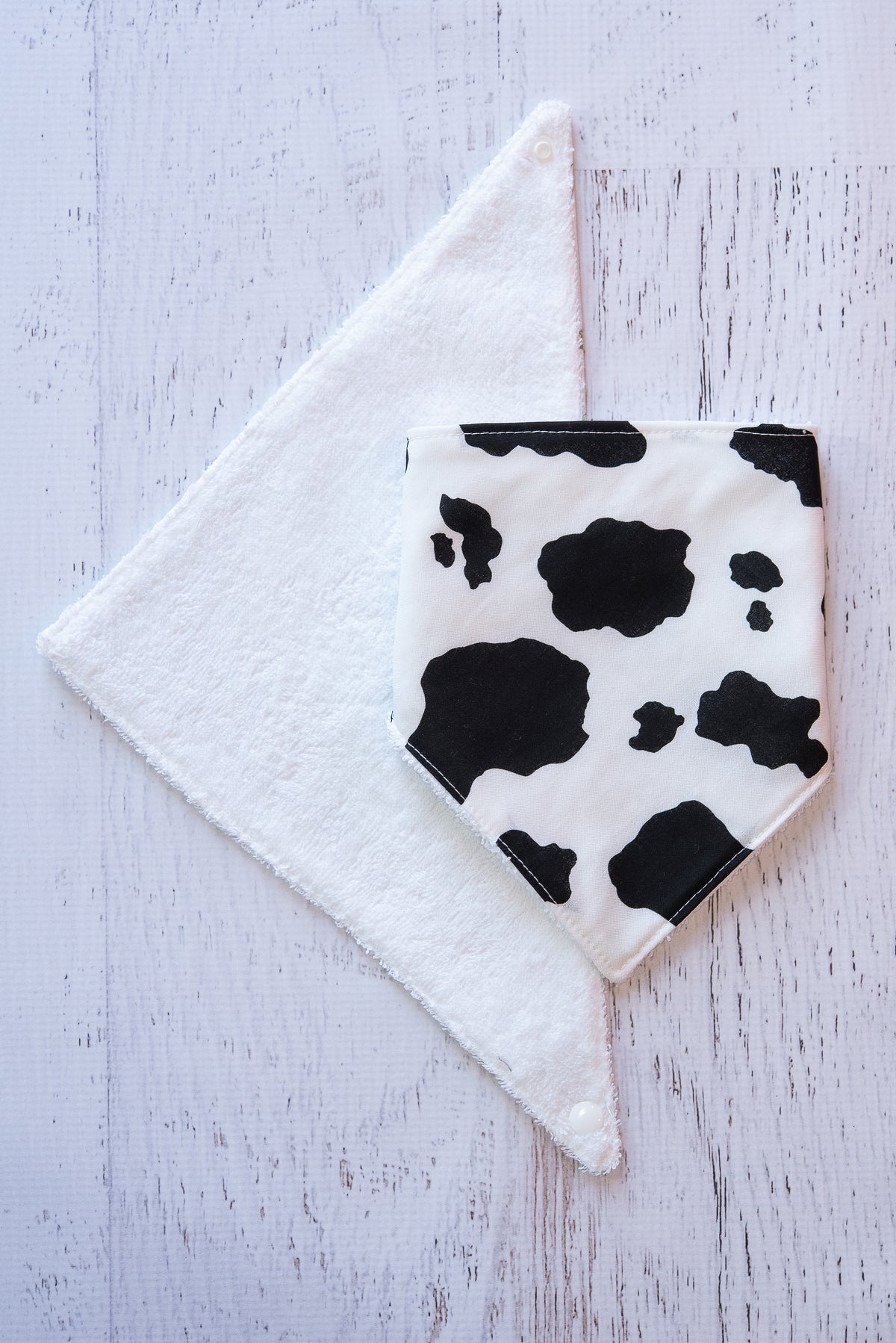Cow Print Bandana Bib - Western Border and Co