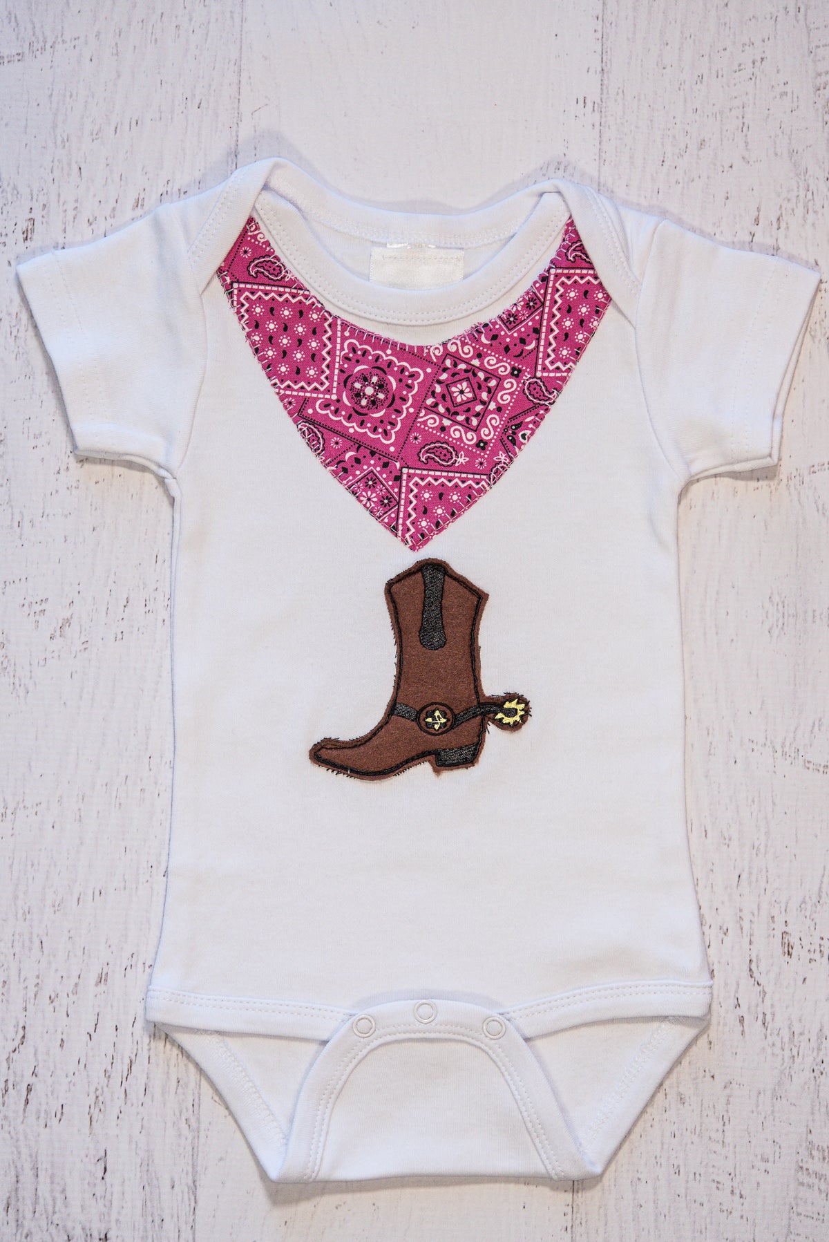 Cowboy Boot Girl Creeper - Western Border and Co