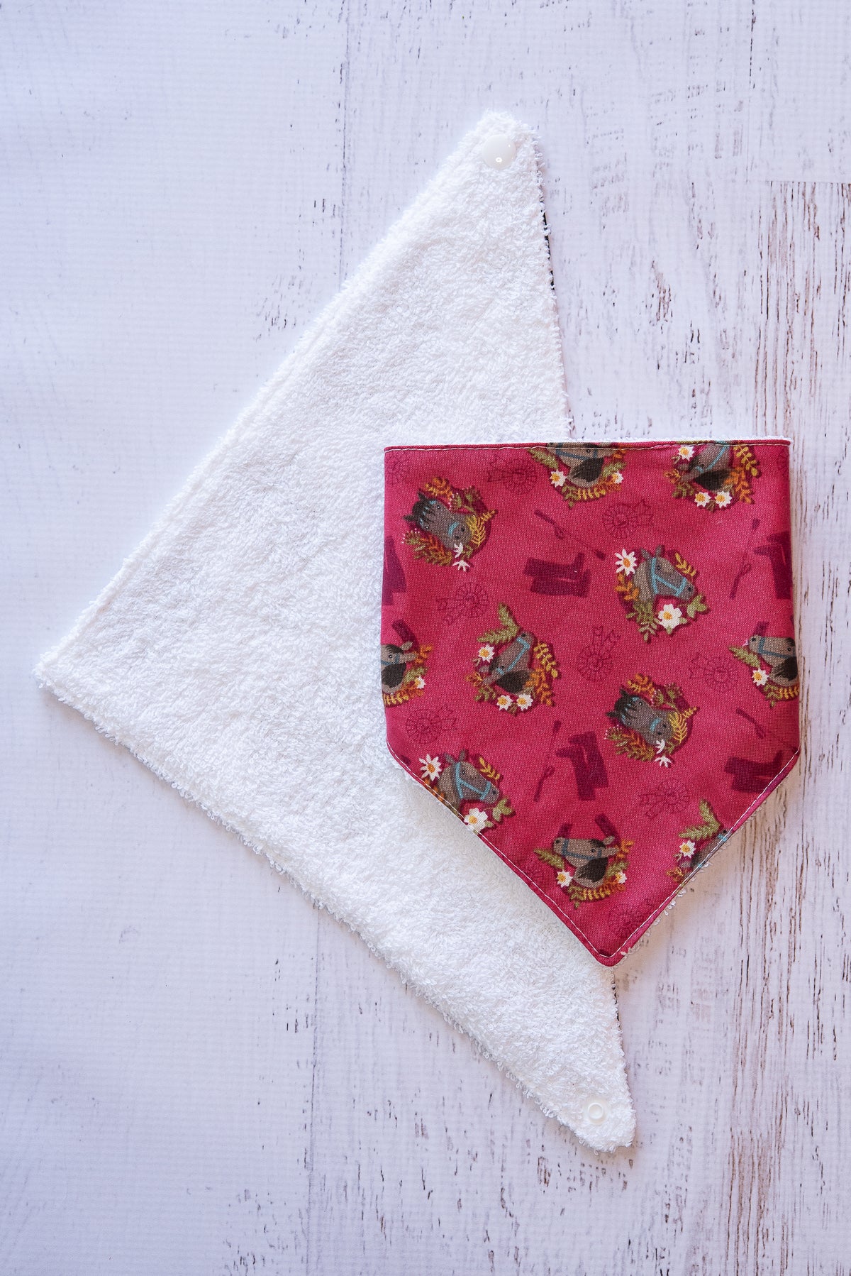 Horse Show Equestrian Bandana Bib - Western Border and Co