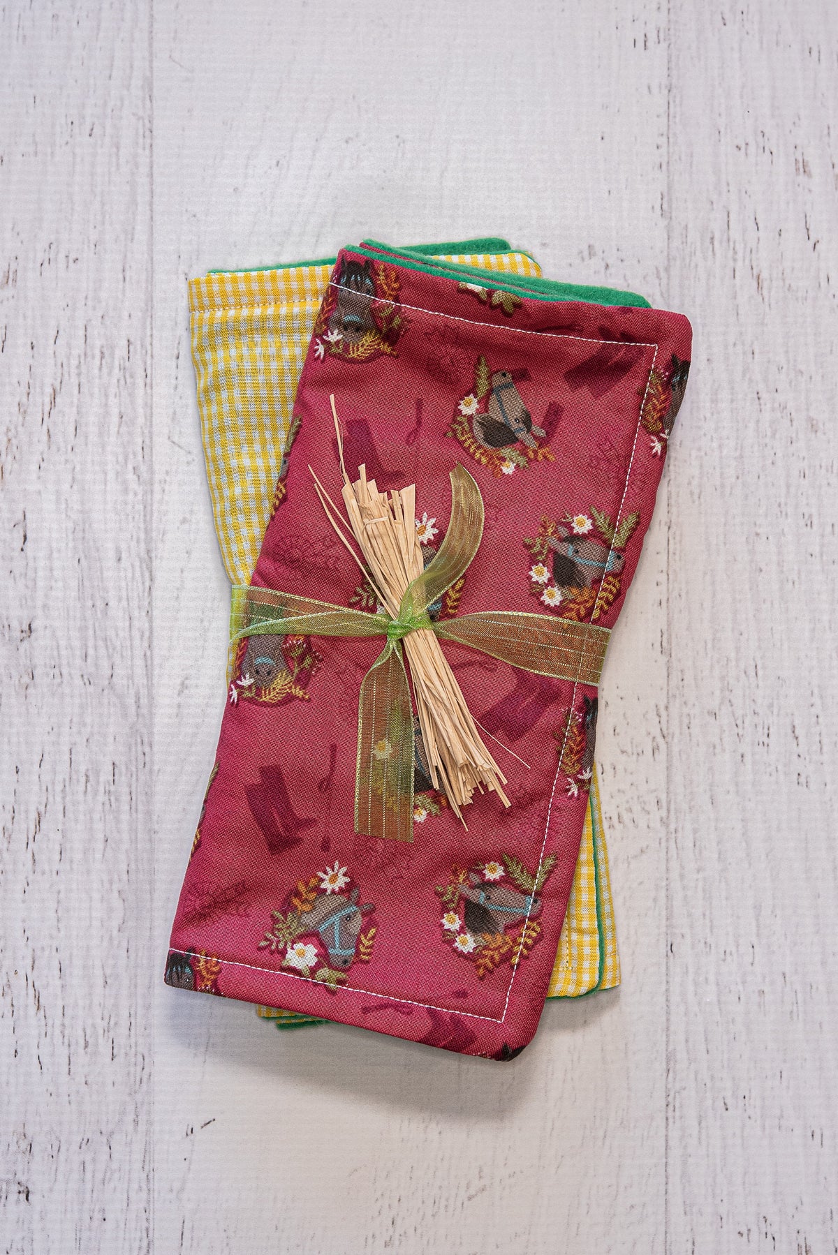 Show Horse Burp Cloths - Western Border and Co