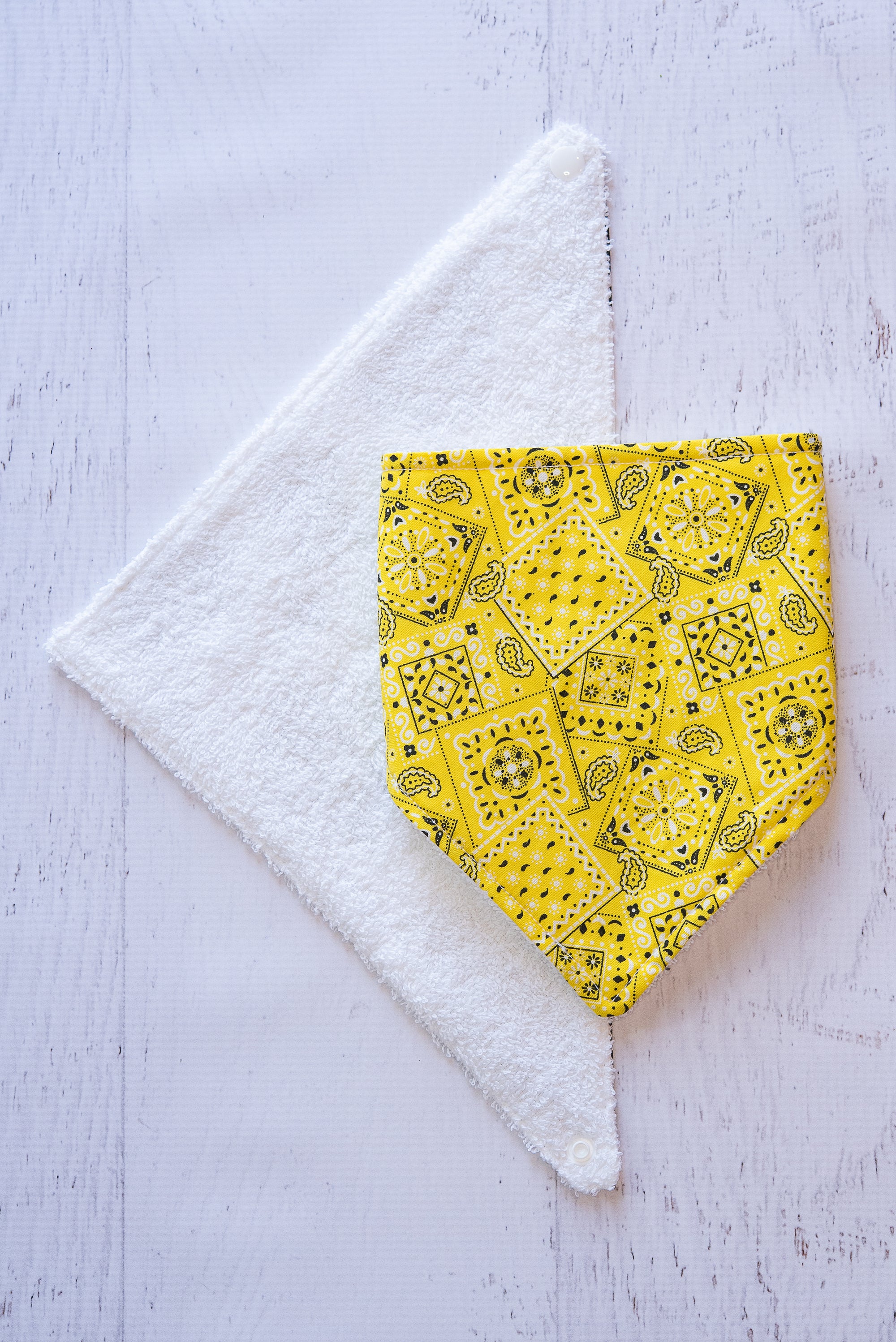 Yellow Bandana Bib - Western Border and Co