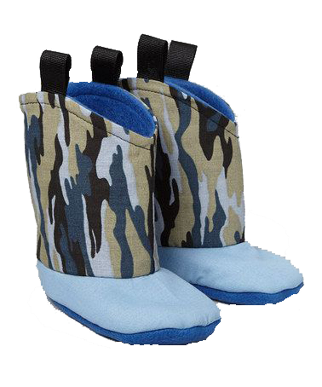 Camo Blue Boots for that little hunter in your life - Western Border and Co